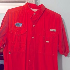 Florida Gator Columbia PFG fishing shirt